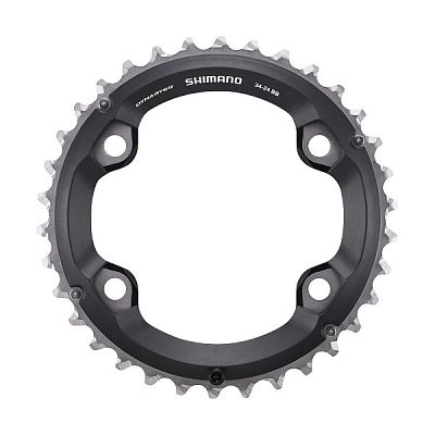 Превью  Звезда передняя SHIMANO SLX FC-M7000 4 x 96 (X) 11 sp. 36T